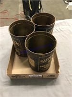 3 Superior grease cans