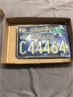Nevada license plates