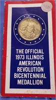 1973 Illinois American Revolution Medallion