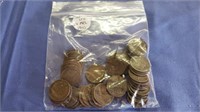 Bag of 50 Indian Cents All Pre 1900s