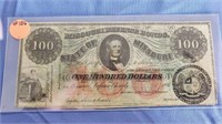 Missouri Civil War Defence Confederate $100