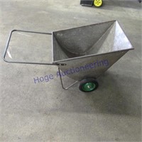 2 wheel small galv cart