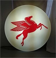 Pegasus light up sign