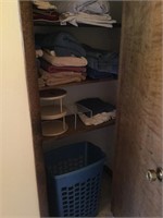 Linen closet contents