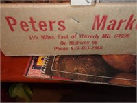Peter's Market Box, 3 Zinc Lids, Clothes Pins