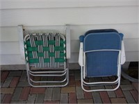 4 Lawn Chairs