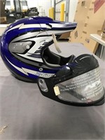 Raider helmet with UV face shield