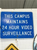 This campus sign 20" T X 24" L