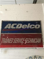 ACDelco sign 36" L X 24" T