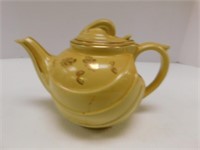 Hall Tea Pot 6" T, 9" W, 6" D. Vintage Hall tea