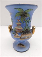 Vintage Japanese Art Vase 7" T, 5" W. Hand