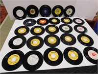 Vintage 45 RPM 25 vintage 45 RPM records