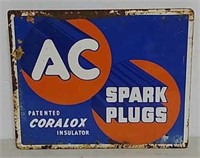 DST AC spark plug flange sign