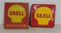 2 SS Shell poly signs