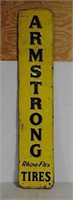 SST Armstrong embossed sign