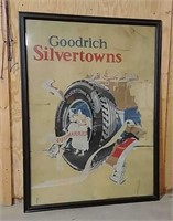 Goodrich Silvertown framed poster