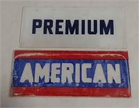 Premium & American glass pump plates