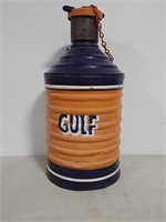 S.O. Co. Gulf 5 gallon oil can
