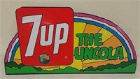 SST 7up free standing sign