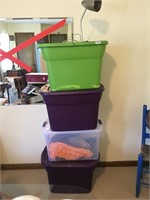 Plastic Storage Tubs