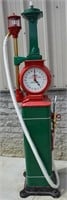 Bowser "Pumpkin Head" Clock Face Gas Pump Restor