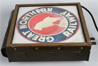 Great Northern Railway Drum Head Sign