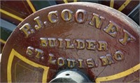 1890s LEADVILLE CO. PJ COONEY FIRE HOSE CARRIAGE
