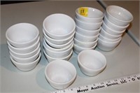 25 Small Bowls 4"
