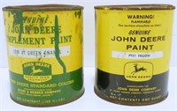 * John Deere 4-Leg Paint Cans - Green Enamel
