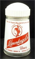 Leinenkugel's Beer Salt Shaker - Cover Cracked,