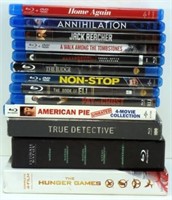 13 Blu-Ray Movies - 2 are Box Sets