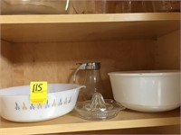 GLASS MIXING BOWLS, MEASURING CUPS
