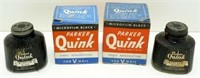 Rare 2 Containers Parker Quink - 2 oz Containers