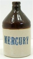 Nice Vintage Smaller Pottery Mercury Jug