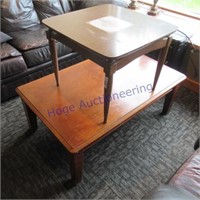 Coffee table & end table