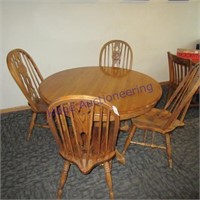 round table & 4 chairs