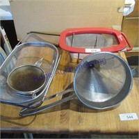 4 misc. strainers