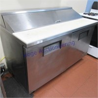 True, Refrigerated prep table, SS