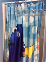 Shower curtain & beach decor