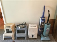 Vacuum cleaners, dehumidifier, stools