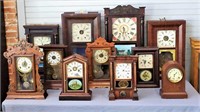 Antique Clock Collection up for Auction