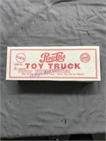 Plastic Pepsi-Cola toy truck