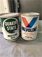 Quaker State, Valvoline quart cans, full