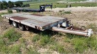 1989 20' Trailermaster Tilt Deck Trailer