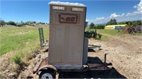Portable Outhouse on Trailer