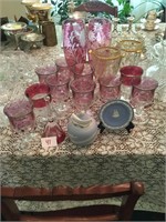 Wedgewood and glassware