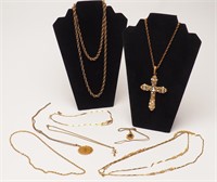 Ladies Gold Toned Necklaces