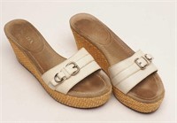 Ladies Prada Wedge Sandals