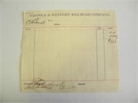 Col. portlock, AR CSA officer, signed stock cert.