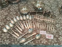 660g Sterling cutlery and accessories